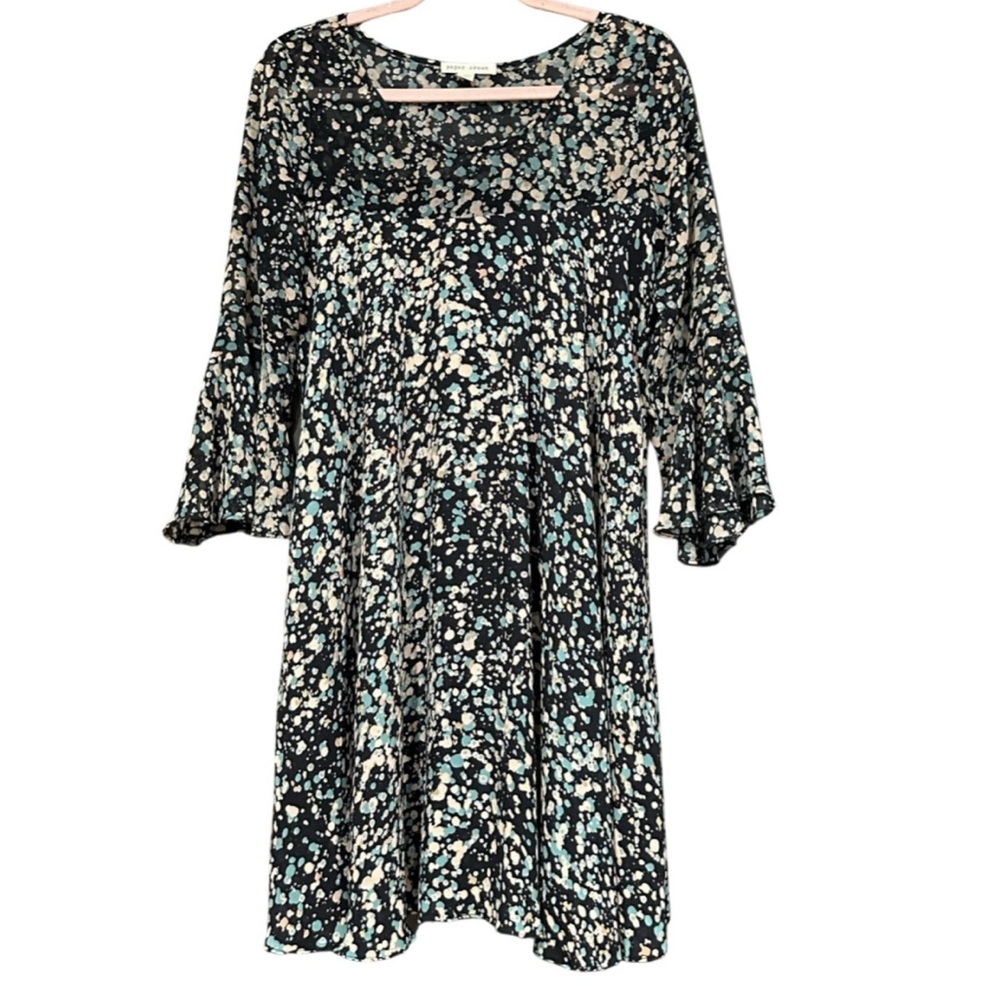 Anthropologie Paper Crown Droplets Dress